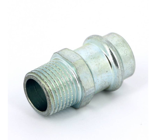 Муфта переходная пресс-Н Viega Prestabo оцинкованная сталь 18х1/2 559014