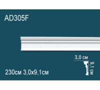 Молдинг гибкий Perfect AD305F полиуретановый AD305F