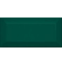 Плитка настенная Kerama Marazzi Клемансо зеленый грань 7.4x15 см 16058