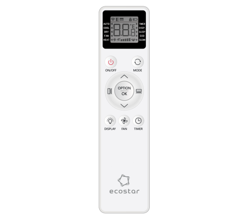 Внутренний блок мульти-сплит-системы ECOSTAR RAY MULTI DC EU Inverter KVS-IMR09ST/IN