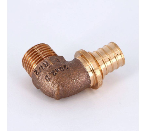 Угольник-переходник REHAU RAUTITAN RX+ 20х1/2 НР бронза 456348