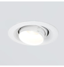 Встраиваемый светодиодный светильник с регулировкой угла освещения 9919 LED 10W 4200K белый