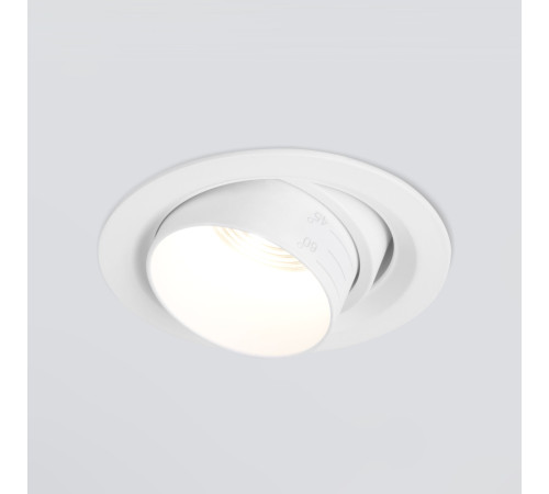 Встраиваемый светодиодный светильник с регулировкой угла освещения 9919 LED 10W 4200K белый