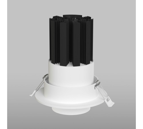 Встраиваемый светодиодный светильник с регулировкой угла освещения 9919 LED 10W 4200K белый