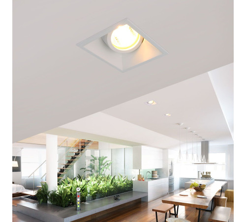 Встраиваемый точечный светильник 6070 MR16 WH белый