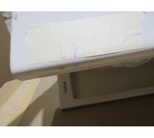 Биде подвесное GSI Nubes 550x350 мм с отверстием под смеситель без крепежа 9665111