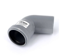 Отвод канализационный Ostendorf HT HTB 50 мм 67° 112130