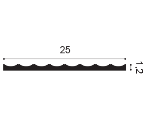 Панель стеновая 3D Orac Decor New Classics Valley W109