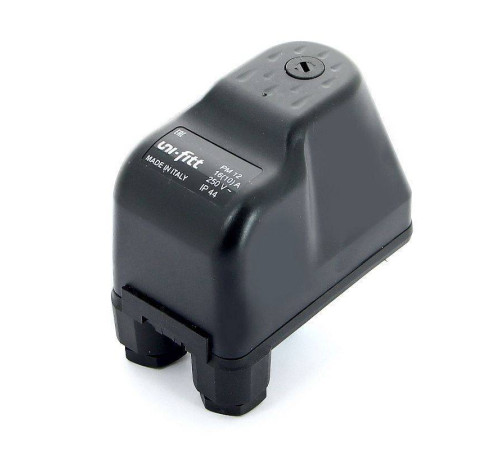 Реле давления Uni-Fitt PM 12 с накидной гайкой 1/4 3-12 бар 261D0312