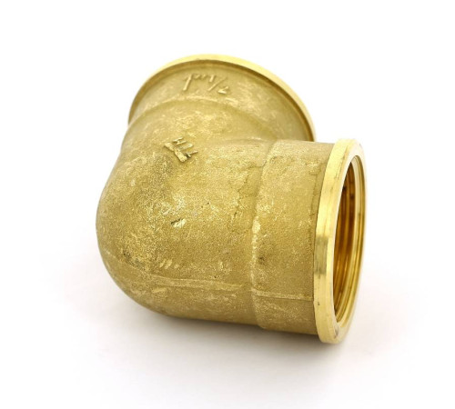 Угольник латунный Tiemme 90° ВВ 1 1/2 1500117