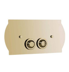 Кнопка смыва Boheme Imperiale золото 652