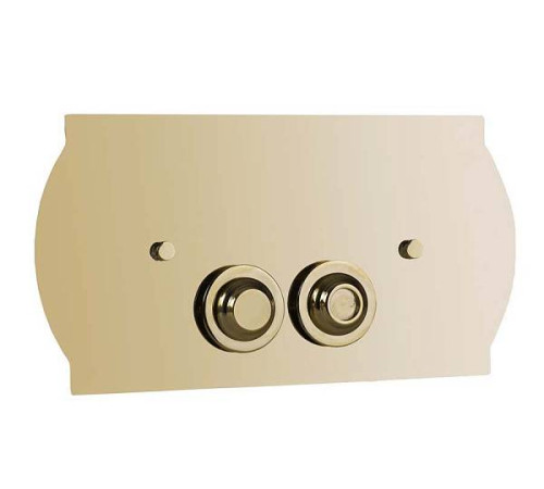 Кнопка смыва Boheme Imperiale золото 652