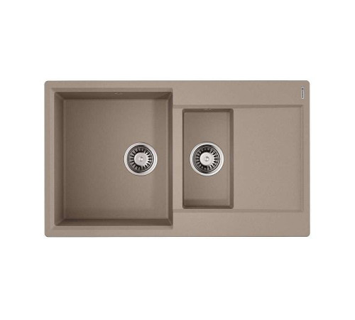 Кухонная мойка Omoikiri Daisen 86-2-SA Artgranit 86x51 см бежевый 4993478