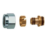 Концовка для металлопластиковых труб FAR 16х2 мм 1/2 Евроконус FC 6076 58802