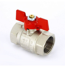 Кран шаровой Uni-Fitt 110T полнопроходной ВВ 1 бабочка 110T4000