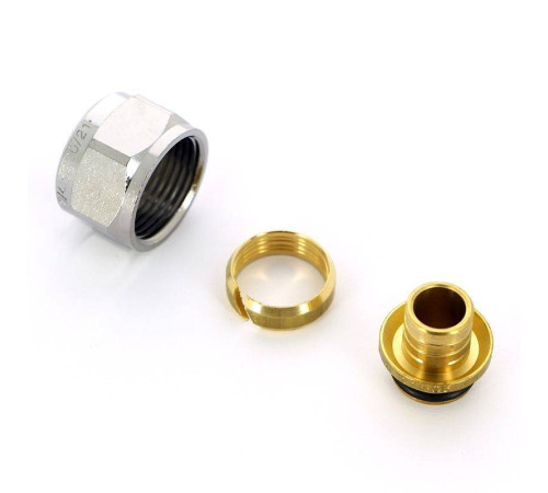 Соединитель для труб PEX и ALPEX FAR Евроконус 20х2.8 мм 3/4 6075 825846
