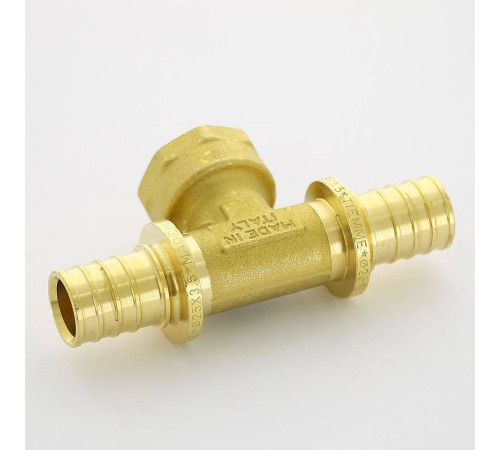 Тройник аксиальный Uni-Fitt 25х3/4х25 ВР латунь 747G8380