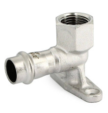 Водорозетка пресс UNI-FITT из нержавеющей стали 15х1/2 ВР 790S1200