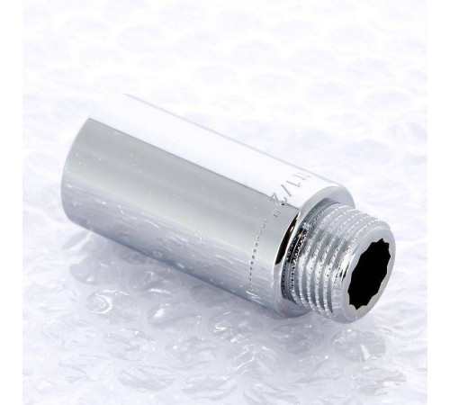 Удлинитель НВ хромированный Uni-Fitt 1/2 x 50 мм 657C2050
