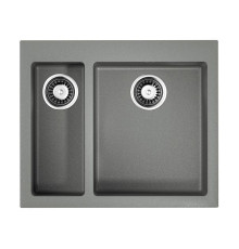 Кухонная мойка Omoikiri Bosen 59-2-GR Tetogranit 59 x 50 см leningrad grey 4993558