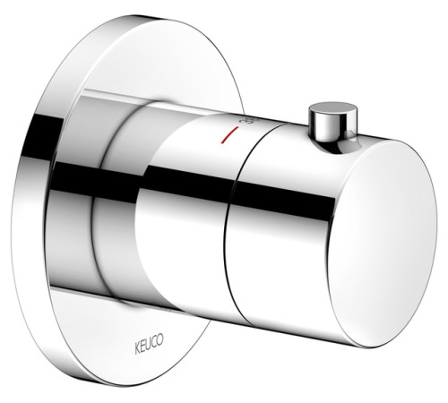 Душевой комплект KEUCO IXMO № 7 с термостатом и верхним душем хром 59602 010001
