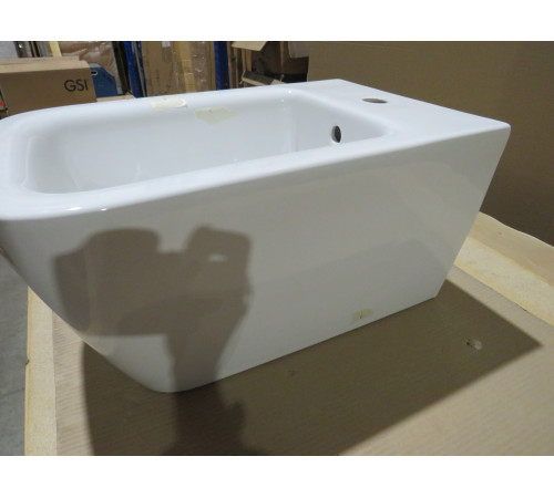 Биде подвесное GSI Nubes 550x350 мм с отверстием под смеситель без крепежа 9665111