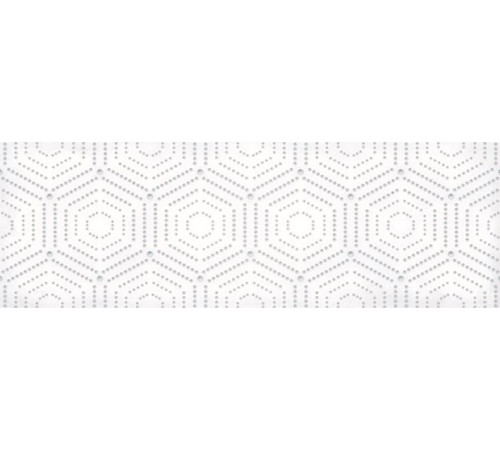 Декор LB-Ceramics Парижанка Геометрия белый 1664-0183-1001 20x60 см 1664-0183-1001