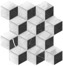 Вставка-мозаика Cersanit Royal Stone многоцветная 28х27 см A-RS2L451\G