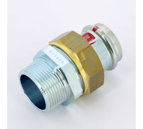 Муфта пресс-НР разъемная Viega Prestabo 35x1 1/4 оцинкованная сталь 559274