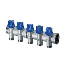 Коллектор терморегулирующий FAR 1 1/4 на 3 отвода 3/4 Eurokonus FK 3911 1143403