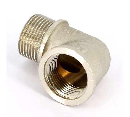 Угол 90° НВ Uni-Fitt 1 никелированный с упором 612N4400