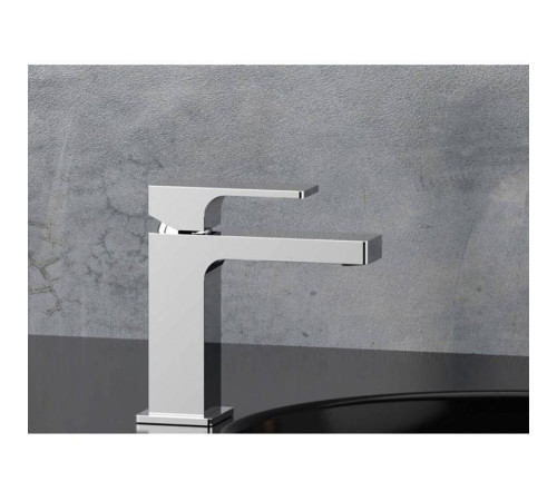 Смеситель для раковины Remer Absolute с донным клапаном хром AU10