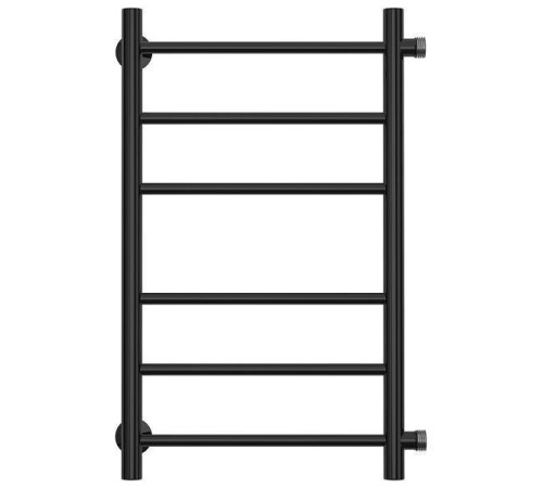 Полотенцесушитель водяной Стилье Версия-Б 40x60 см черный 17610-6040