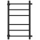 Полотенцесушитель водяной Стилье Версия-Б 40x60 см черный 17610-6040