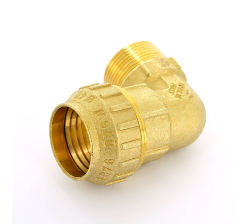 Угольник обжимной Tiemme 3464CR 40х1 1/4 наружная резьба 3400044