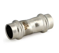 Муфта пресс Uni-Fitt 15 мм нержавеющая сталь 770S1100
