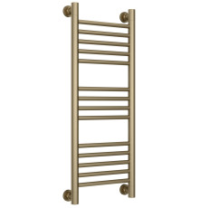 Полотенцесушитель водяной Сунержа Богема+ прямая 350x862 мм золотой шёлк матовый 32-0220-8030