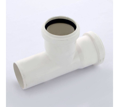 Тройник канализационный REHAU RAUPIANO PLUS 50/50/87° 121254