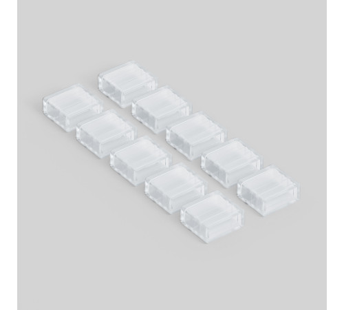 Заглушка для светодиодной ленты Premium универсальная 220V 2835 (10 шт.) End Cup 220V 2835