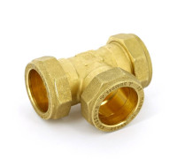 Тройник обжимной Tiemme 35х35х35 мм 1100093