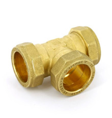 Тройник обжимной Tiemme 35х35х35 мм 1100093