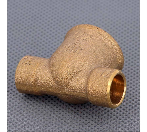 Тройник бронзовый под пайку Viega 12х1/2 ВР 150600