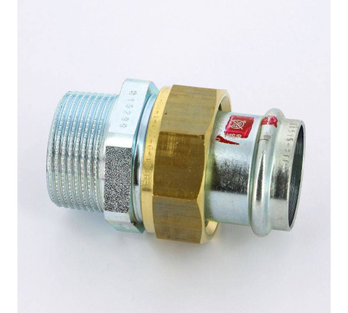 Муфта пресс-НР разъемная Viega Prestabo 35x1 1/4 оцинкованная сталь 559274