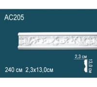 Молдинг Perfect полиуретановый с орнаментом AC205