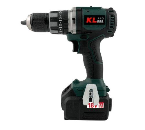 Аккумуляторная ударная дрель-шуруповерт KLPRO KLDM18BH-50 18 В 5.0 Ач Li-ion 70 Нм KLDM18BH-50