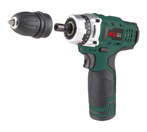 Аккумуляторная дрель-шуруповерт KLPRO KLNM 12 В 22 Нм KLNM