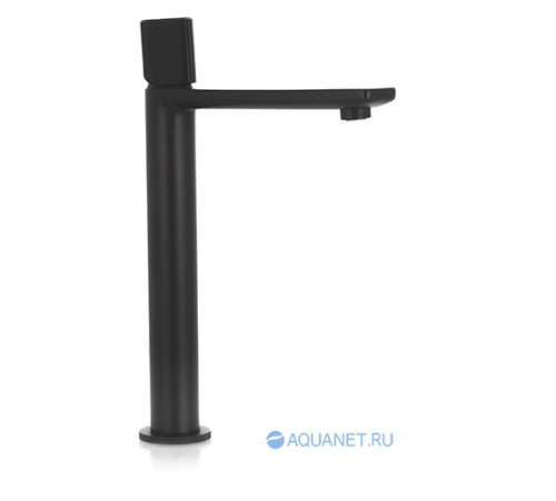 Смеситель для умывальника Allen Brau Liberty высокий излив 155 мм черный матовый 5.33002-31