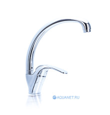 Смеситель для кухни Bravat Fit с высоким поворотным изливом F7135188CP-1-RUS