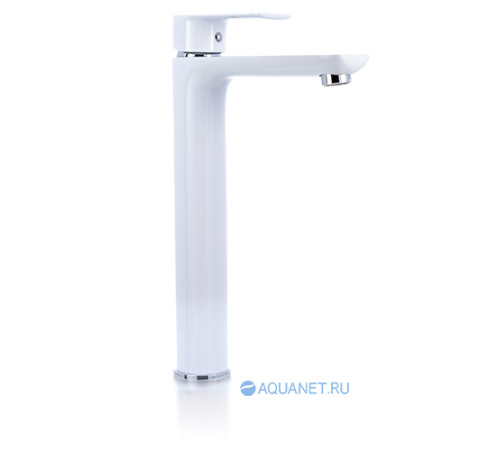 Смеситель для раковины Aquanet Arctic высокий хром/белый AF520-11СW