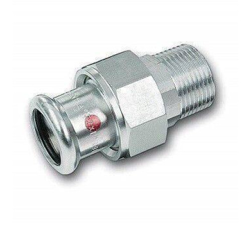 Сгон с плоским уплотнением SANHA-Therm 35x1 1/4 ВПр-НР 124333G35114